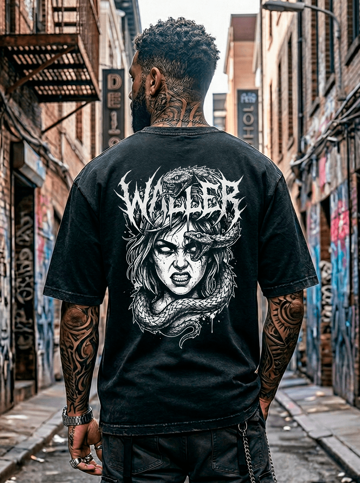MULHER COM COBRA